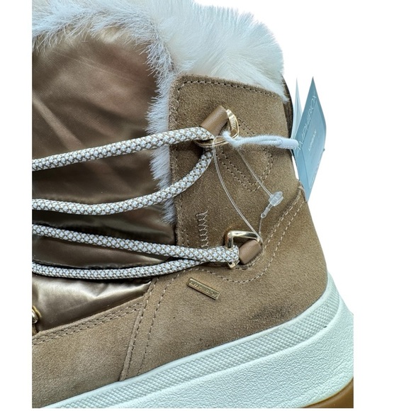 Geox Womens Falena Brown Snow Boots Size 9 - Picture 12 of 13